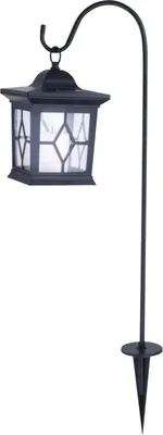 Szolár lámpás fekete 0,06W LED 210×*