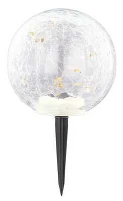 Szolár áttetsző gömb 15×0,06W LED D*