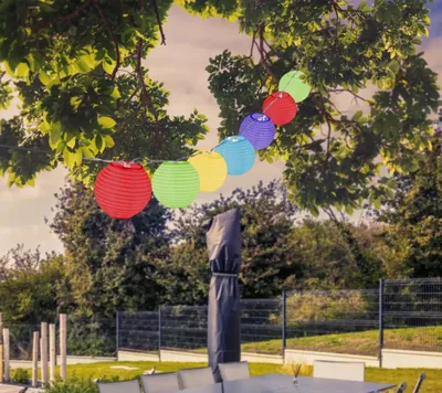 Szolár lampion füzér akasztható*