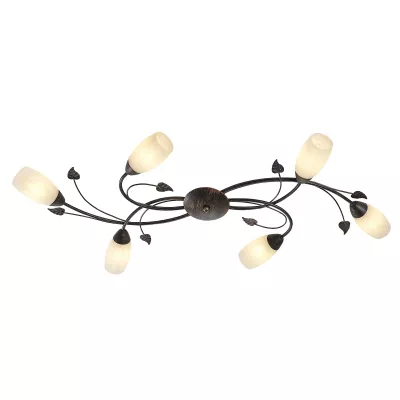 VENEZIA fém mennyezeti lámpa 6xE14