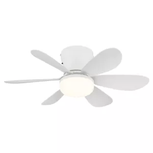 DELORES Mennyezeti ventilátor LED@ CCT 2700-6500K LED 5W 230V,