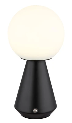 SORA LED asztali lámpa fekete,USB