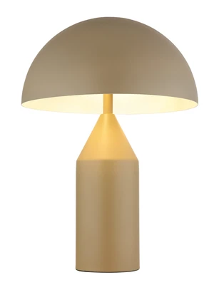 ATOMA asztali fém homokszín 2XE27