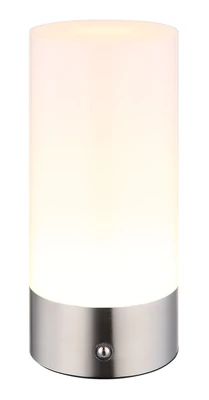 LEX LED RGB asztali lámap króm, USB