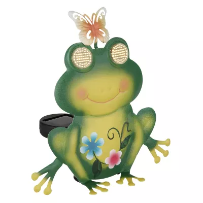 Szolár lámpa béka