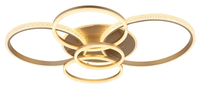 LORELEI mennyezeti LED,arany,3700lm