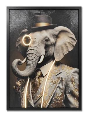 GEORGE világító kép LED 52x72 cm