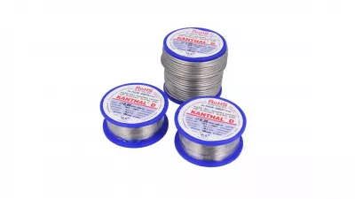 KANTÁLHUZAL D-1,5/250m 0,764Ohm/m 100-1300C° 0,25kg átm. 1,5mm