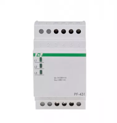 FESZÜLTSÉG FIGYELŐ RELÉ 3x230V AC IP20 16A 3*230V