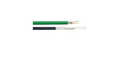 Mikrofon kábel 2x0,12mm2 fekete