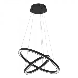 MILAGRO GALAXIA BLACK 46W LED Függ. 46W LED, 2760Lm, 3500K