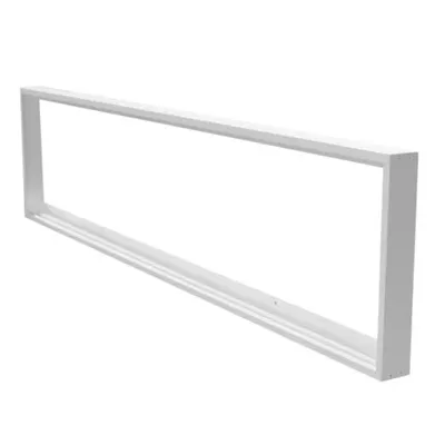 LED PANEL KIEMELŐ KERET 120x30x6,5 fehér, SBS-PFR30120-BL