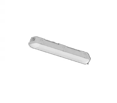 LÁMPATEST LED FIBRA IV 16W IP66 OPAL 4000K 2825lm, FKÍV. 615x98, GREY