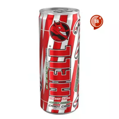 HELL CANDY CANE 250ml 18+ @ KOFFEINTARTALMÚ, SZÉNSAVAS ITAL