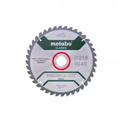 METABO KÖRFŰRÉSZLAP HW/CT216x30,40@