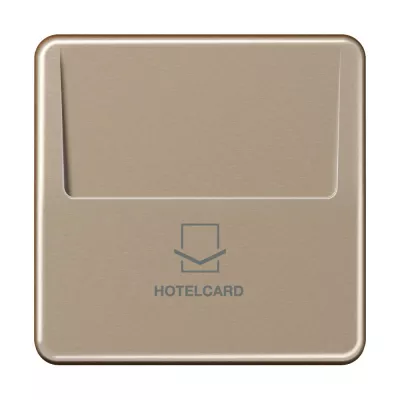 JUNG hotelkártya kapcs. Cd590cardGBl aranybronz