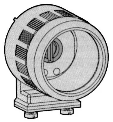 Fénycsőfoglalat 770/38 G13 tömített, csavarozható