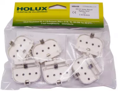 Fénycsőfoglalat 441/AU/16 2G11 gyújtós 6db/csomag