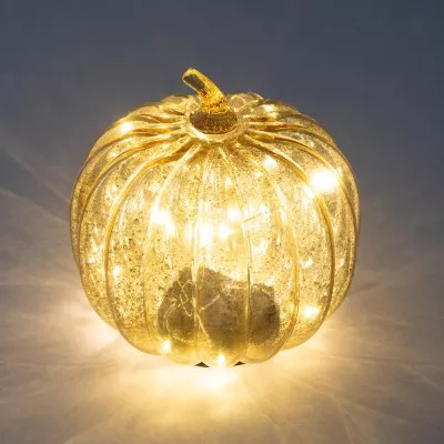 DEKOR ÜVEG TÖK LED-ES 16cm
