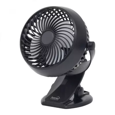 VENTILÁTOR CSIPTETŐS ÁTM:10CM@ FEKETE