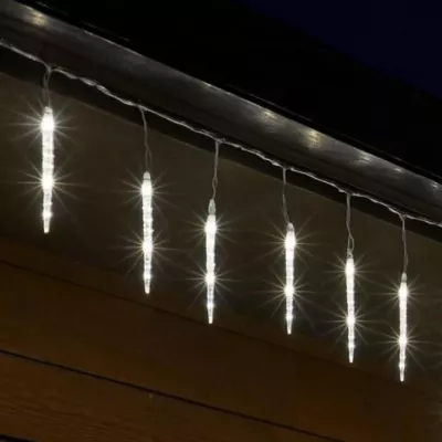 XMAS LED-ES JÉGCSAP FÉNYFÜZÉR@ 288db HIDEGFEHÉR SMD LED, 3,5m HOSSZ