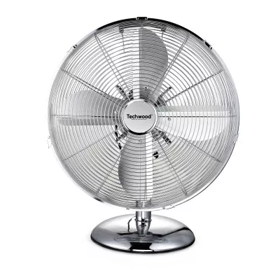 ASZTALI VENTILÁTOR FÉM 45W ÁTM:30CM@