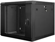 RACK SZEKRÉNY 12U FALI 600x 600 Kétrészes, hegesztett váz