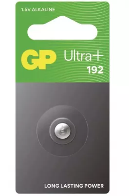 GP GOMBELEM LR41 (192F) 1db/bl GP Ultra Plus Alkáli gombelem LR41