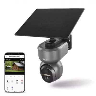 GOSMART 4G/LTE kültéri forgatható kamera IP-6000 OWL, szürke
