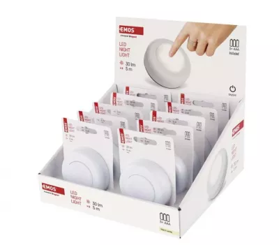 LED LÁMPA ÉJJELI FÉNY 10db/display 3× 1,5 V AAA (tartozék)