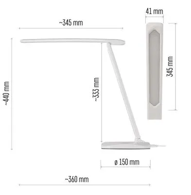 LED ASZTALI LÁMPA 7,8W