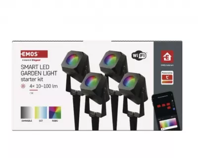 LED SPOTLÁMPA 7W KÜLTÉRI 4 DB-OS