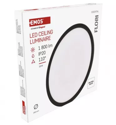 FLORI LED mennyezeti lámpa 18W 4000K