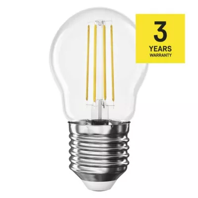 LED GÖMB E27 3,4W 470lm E27 4000K LED izzó Filament Mini Globe  E27