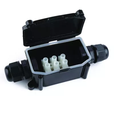 VÍZMENTES KÖTŐDOBOZ IP68 2 KIVEZETÉS OT1-B5  0,5-2,5mm2