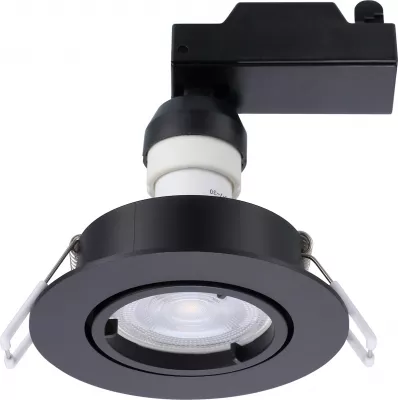 LED SÜLLY.LPT 4,5W 4000K BK IP20 3P@ SYLSPOT KIT ROUND 345LM 840 ADJ IP20
