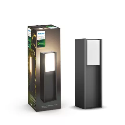 TURACO HUE PEDESTAL ANTHRACITE 1X9W@ M16473-93-P0 HELYETT