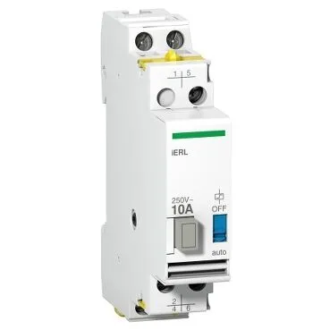 ACTI9 IERL váltó relé kiterjesztés, 2P, 10A UC 12V AC
