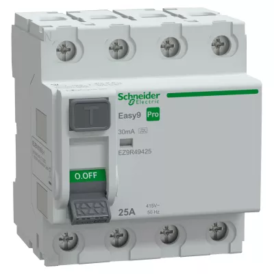 Áramvédő 25A 4P  30mA A EASY9 PRO
