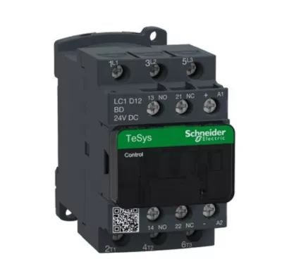 Mágneskapcs12A 3P 24VDC 5.5KW tesys