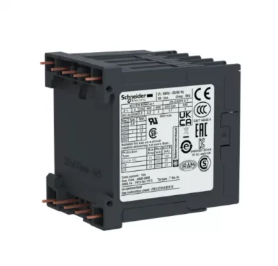 MÁGNESKAPCSOLÓ 5,5kW/400V 12A 220VDC Forrasztó csatlakozós!