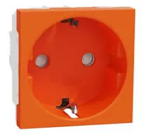 UNICA S+ CSATL.ALJZAT 1X2P+F NARANCS UNICA SYSTEM+