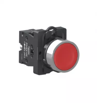 NYOMÓGOMB PIROS,1NC KOMPLETT IP65 VISSZATÉRŐ, HARMONY EASY SERIES D22