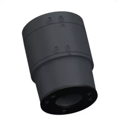 JELZŐOSZLOP ALAPELEM+FEDÉL 24VAC/DC SZÜRKE, 60mm