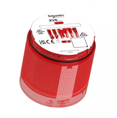 JELZŐOSZLOP VIL.MODUL LED PIROS 24V FOLYAMATOS FÉNYŰ,24VAC/DC, PIROS