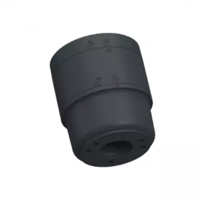 JELZŐOSZLOP ALAPELEM+FEDÉL DC SZÜRKE, 70mm