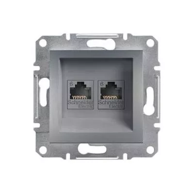 ASFORA RJ45 adatcsatlakozó CAT6 UTP acél