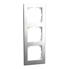 MERTEN M-PURE KERET 3-AS ACÉL/ALU ROZSDAMENTES ACÉL/ALUMÍNIUM