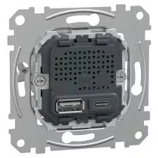 MERTEN 2x USB TÖLTŐ BETÉT A+C 21W