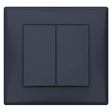 SEDNA csillárkapcsoló komplett kerettel, grafit színű, 10A